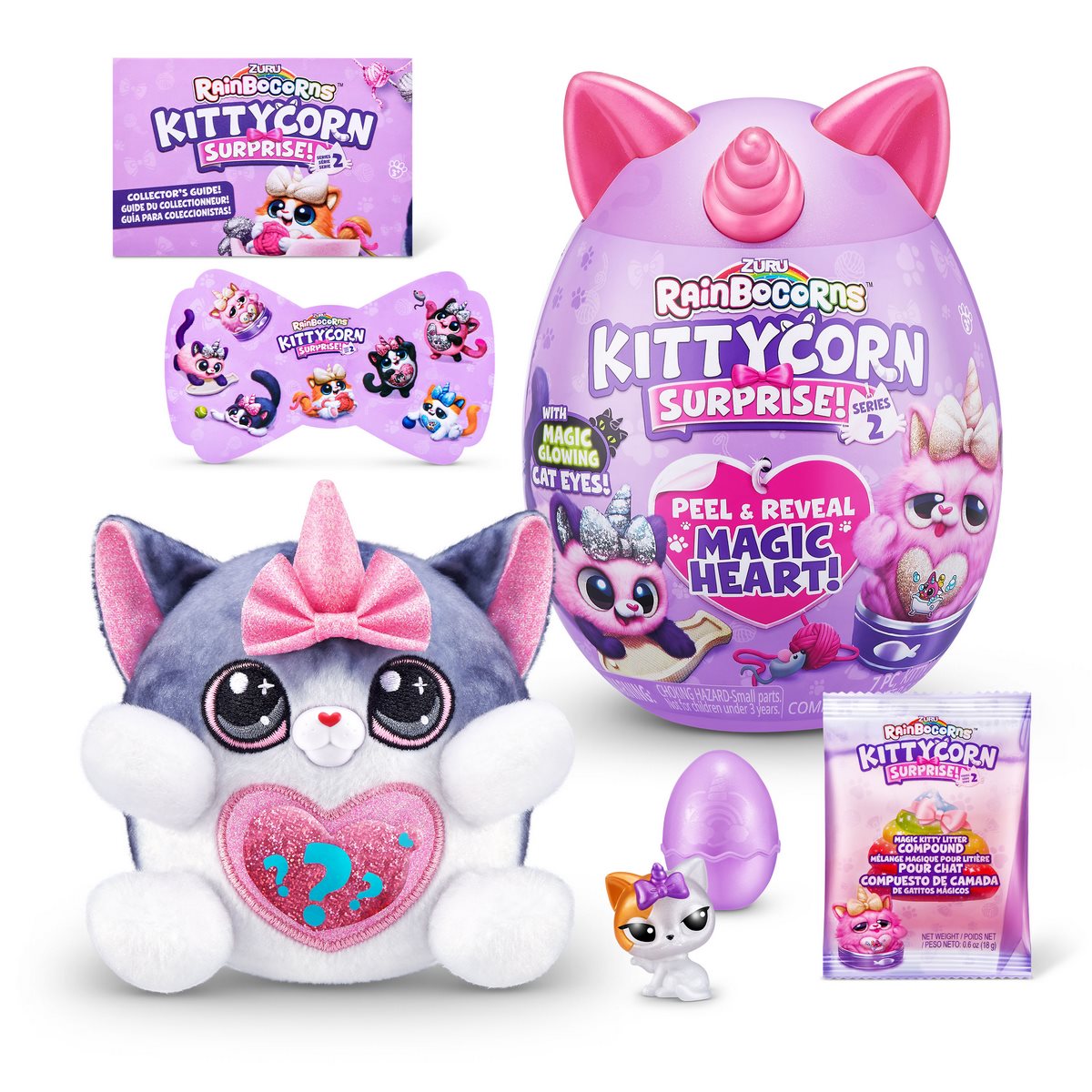 Huevo Sorpresa Kittycorn Rainbocorns - Rosado